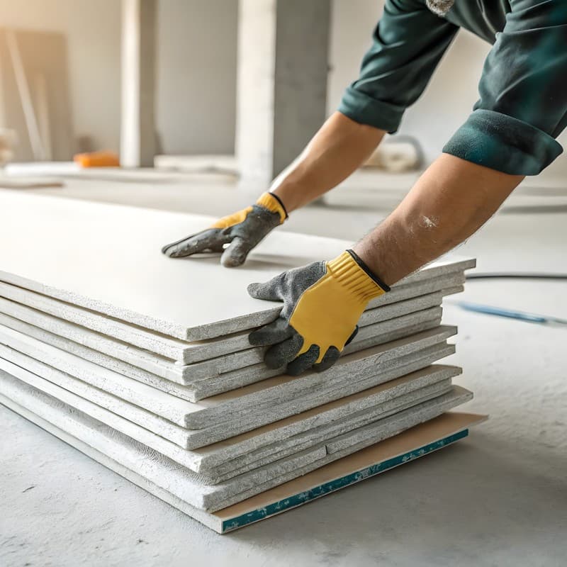 Colocación de pladur 