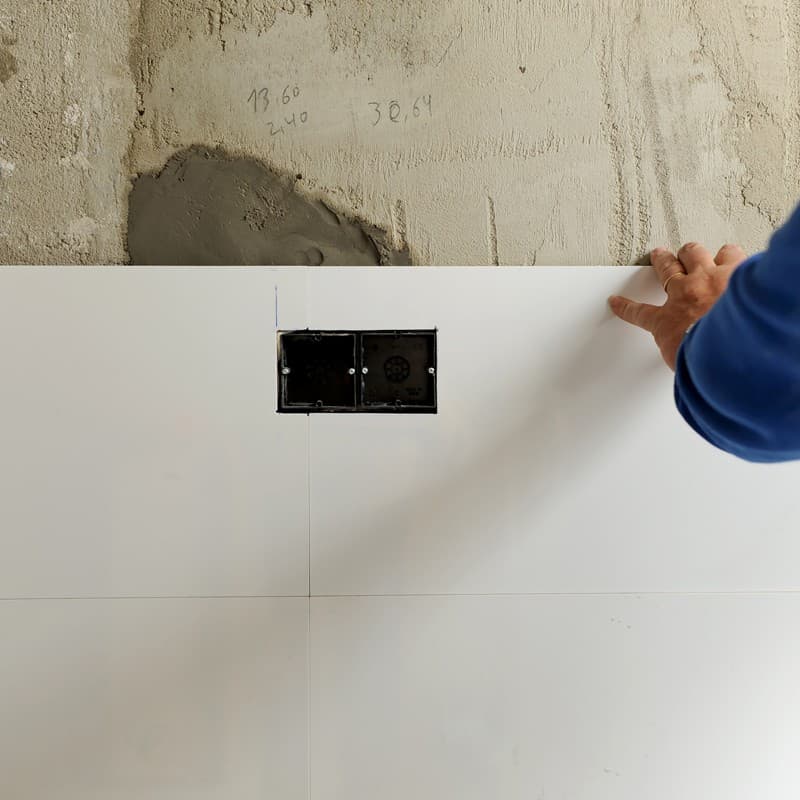 Tabiquería modular seca