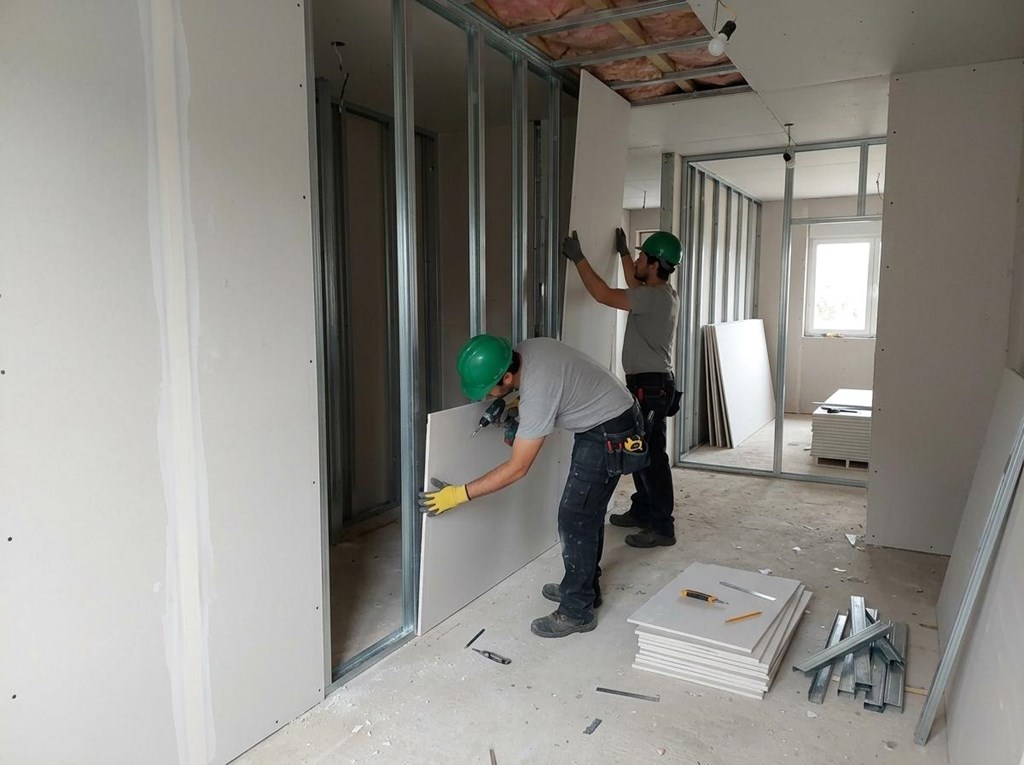 Foto 1 Obra nueva con tabiquería seca en Caldas de Reis